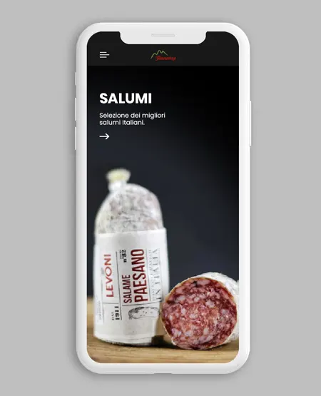 Corporate identity Levoni Salami
